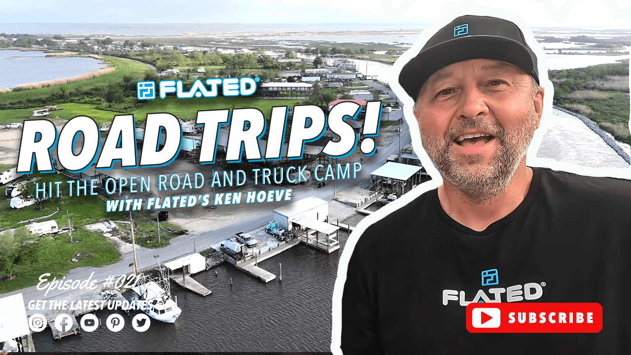 FLATED ROADTRIPS! - KAYAK FISHING IN LOUISIANA - EPISODE 021