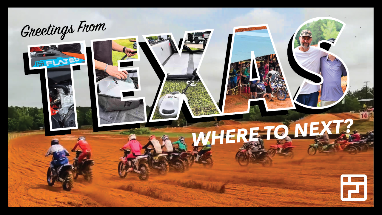 FLATED ROAD TRIPS! - TEXAS DIRT BIKE ADVENTURE - EPISODE 035