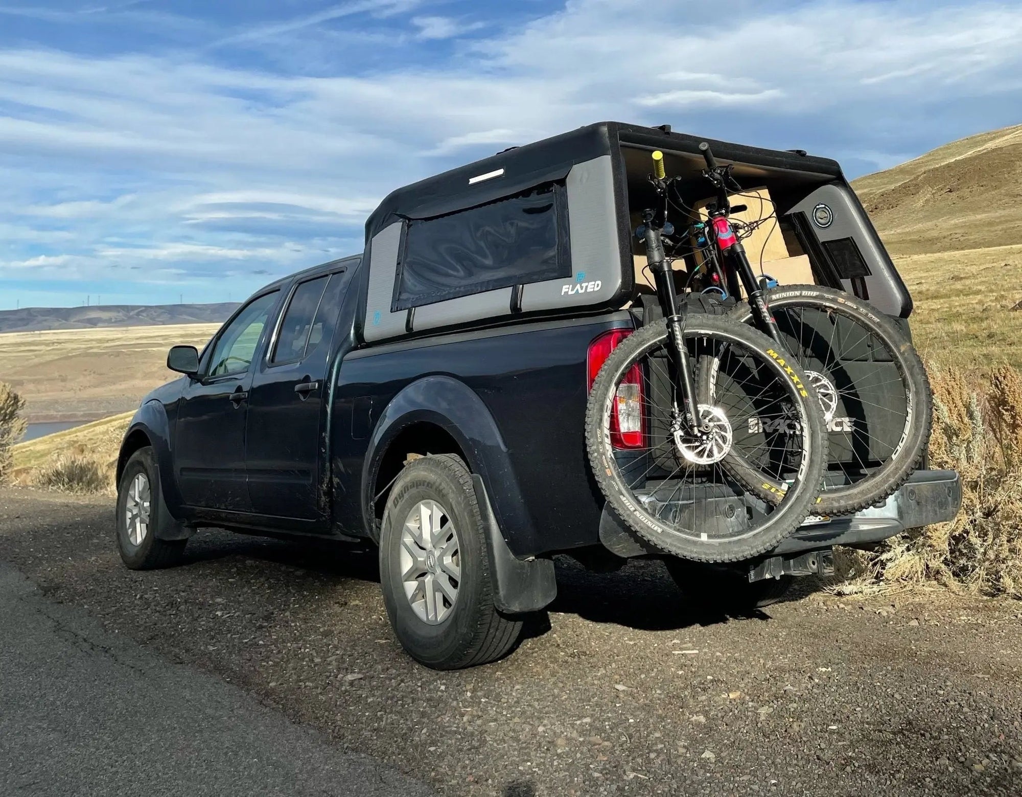 Nissan Frontier Air-Topper fit photos.